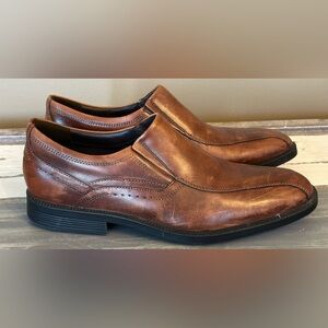 Rockport TruTech Loafer Men's Variegated Brown DP‎ Business Bike Toe with box